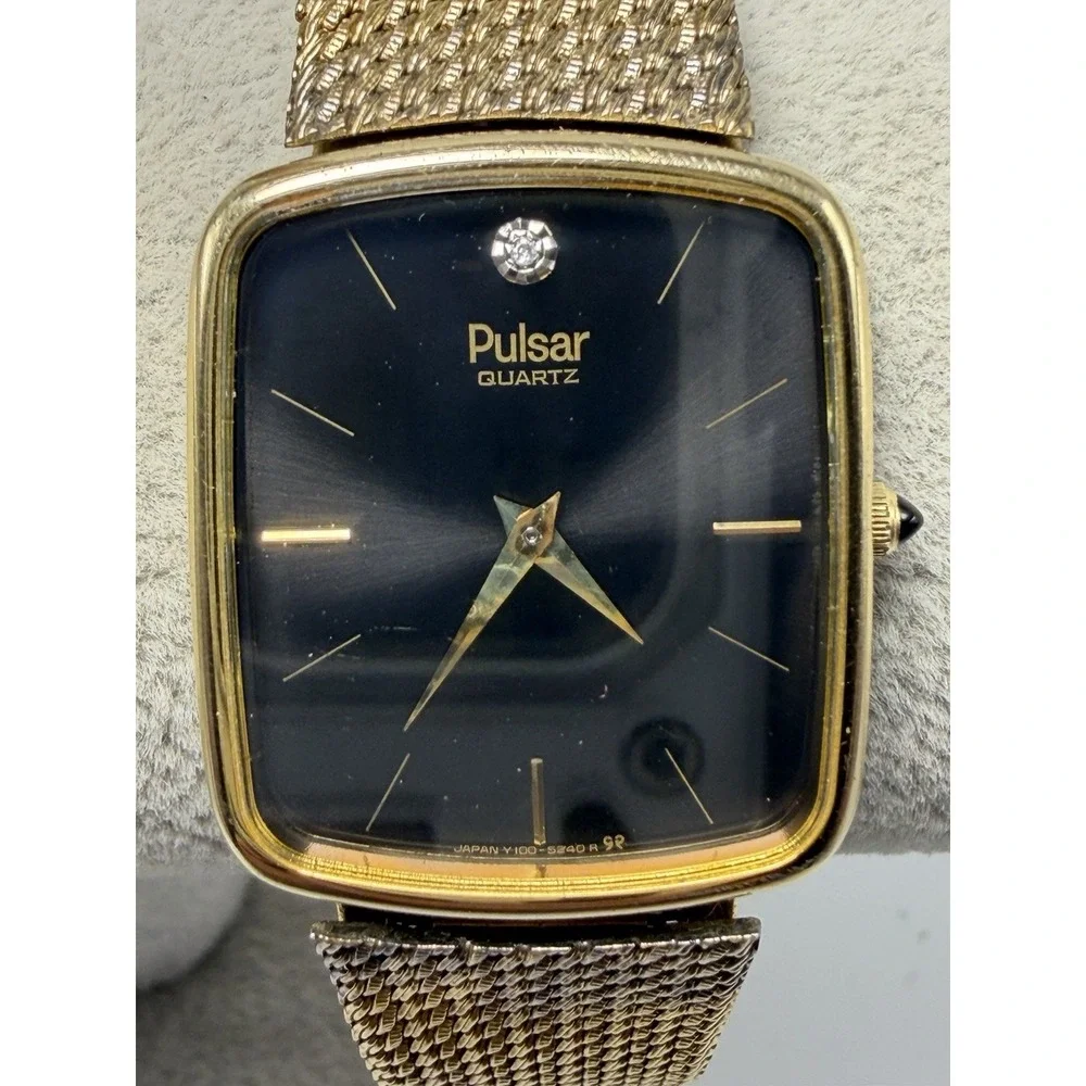 Pulsar Y100-5179 New Battery Mens Watch 26MM 8.5